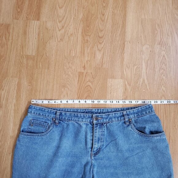 CJ Banks Plus Size Wide Leg Jeans 38x27 - Picture 7 of 12